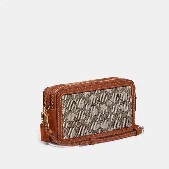 💋NWT💋 Coach X Tom Wesselmann Kira Crossbody Bag in Signature Textile Jacquard - Picture 2 of 5